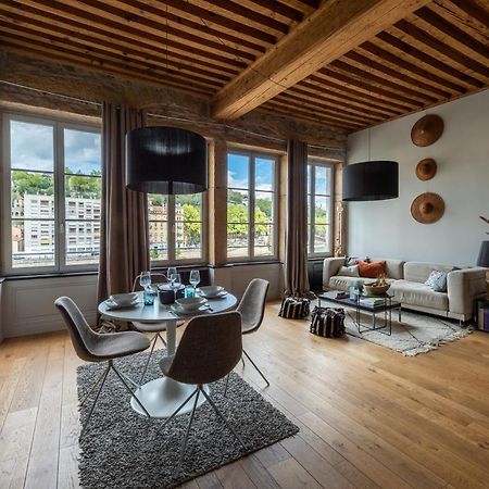 Le Loft Ethnic - Avec Jolie Vue Sur La Saone Appartement Lyon Buitenkant foto